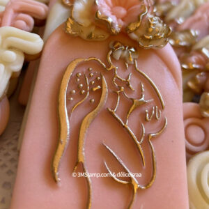 Emporte-pièce et tampon embosseur -mère et baby 1 –