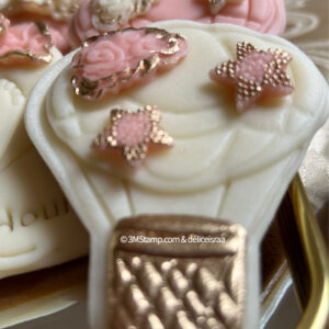 Emporte-pièce et tampon embosseur -parachute-