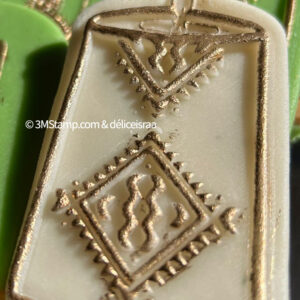 Emporte-pièce et tampon embosseur- bougie -