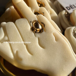 Emporte-pièce et tampon embosseur- fiançailles mariée -